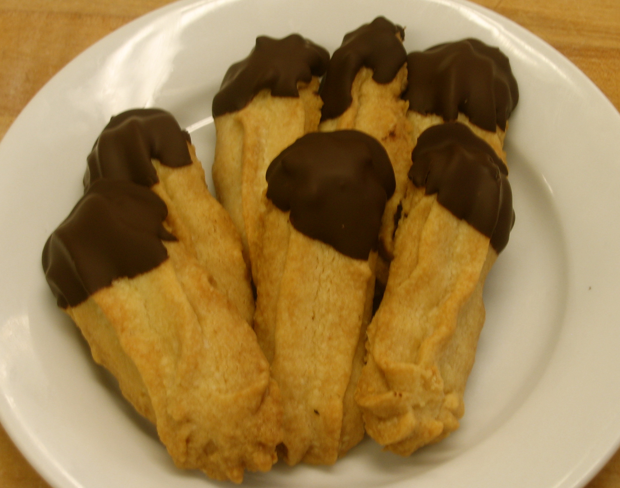 Day 20 Christmas Cookie – The Chocolate Dipped Shortbread ...
